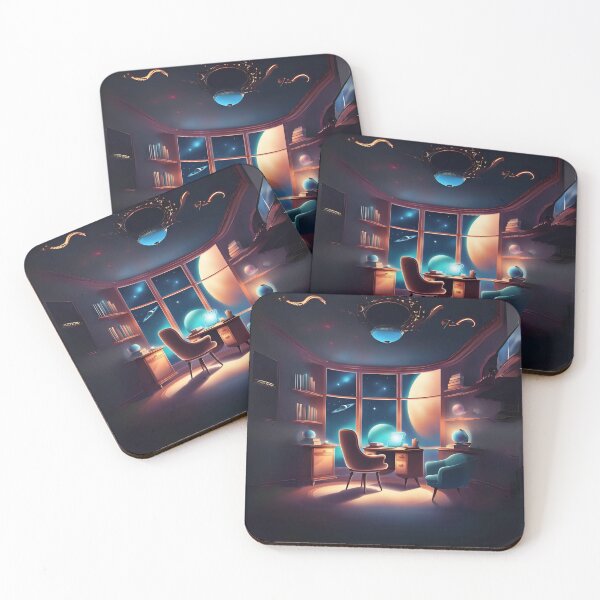 Item preview, Study Room Futuristic Poster, Prints, Cards designed and sold by Orhun Selcuk Holat.