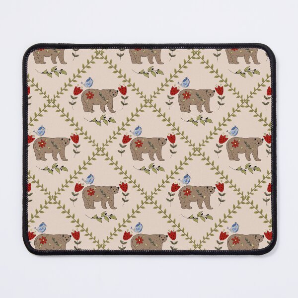 Item preview, Bears and Florals designed and sold by SheilaMcDowell Design.