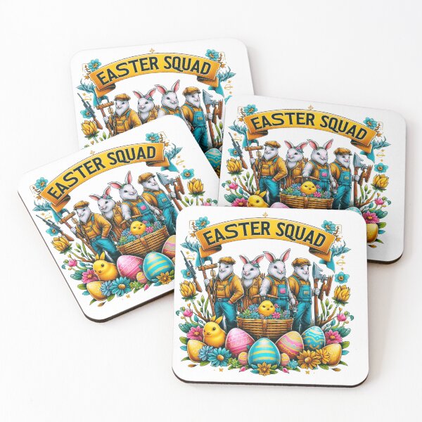 Item preview,  Happy Easter squad  designed and sold by stishirt.
