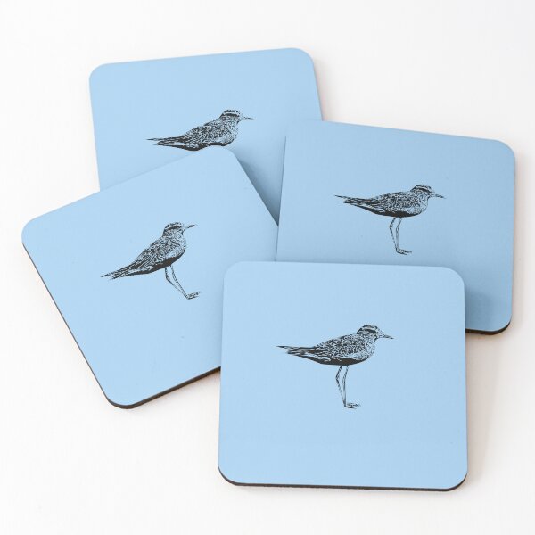 Item preview, Oriental Dotterel Plover Black Design  designed and sold by designsasstultd.