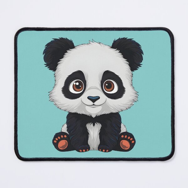 Item preview, a cute chibi anime panda designed and sold by Snifferius.