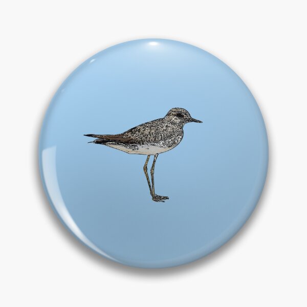 Item preview, Oriental Dotterel Plover Black Alternate Design  designed and sold by designsasstultd.