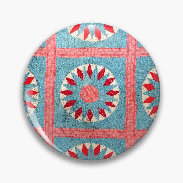 Item preview, 'Mariners's Compass' Quilt Textile Print | Cali Boho | Bossy Cat Home designed and sold by BossyCatHome.