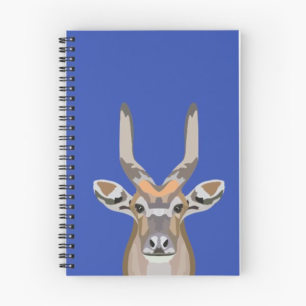 Item preview, S is for Saola,Saola – Elusive and Rare Asian Forest Antelope Illustration designed and sold by PrettylittlepastelUk.