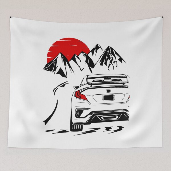 Item preview, Beautiful Sunset And Car, Cool Design designed and sold by MoSaid.