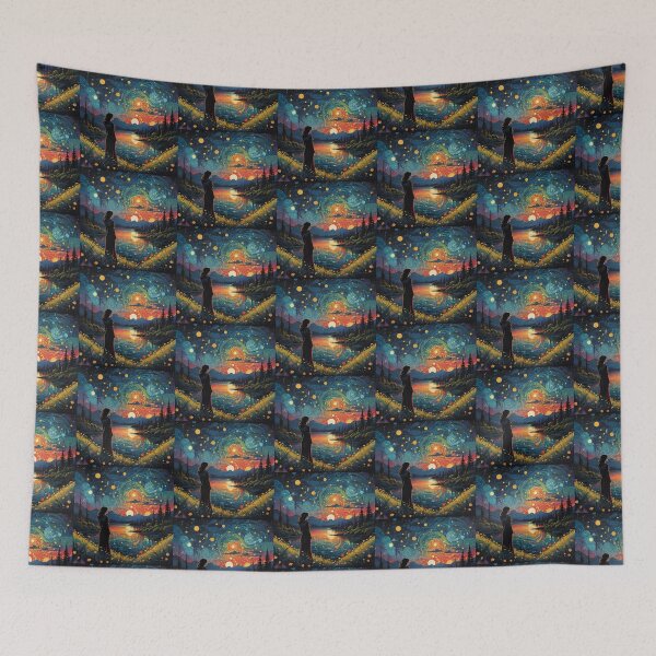 Item preview, Noche mágica en el lago de los sueños. designed and sold by Elena Dunaeva.
