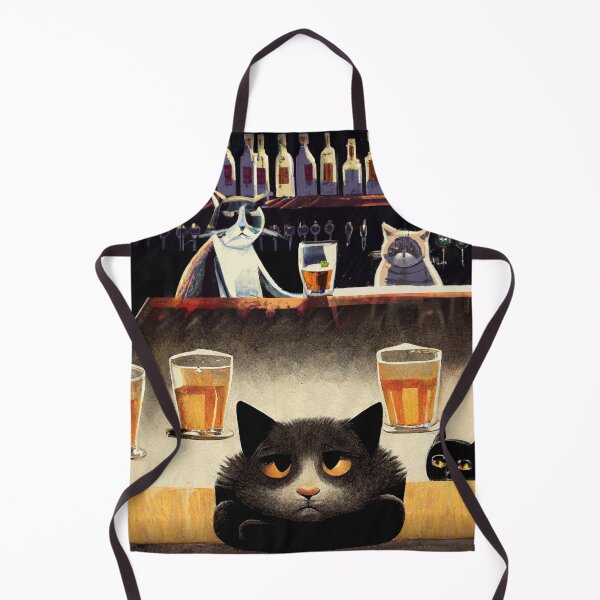 Item preview, Sober Cat in a Pub designed and sold by Mediatoni.