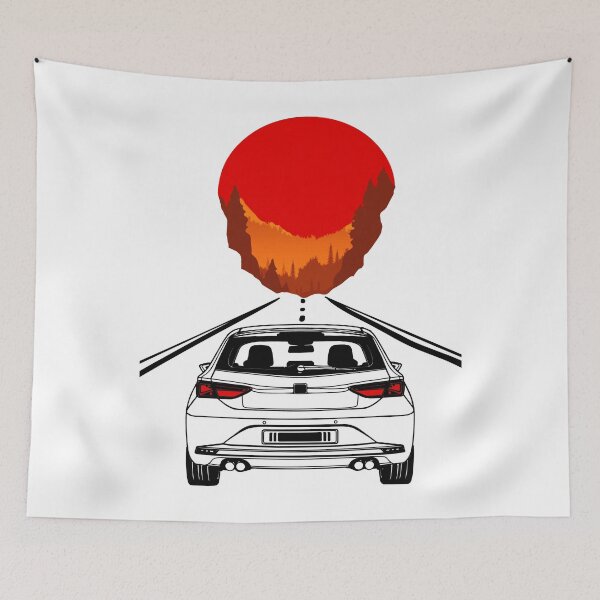 Item preview, Classic Car in the Sunset, Cool Design designed and sold by MoSaid.