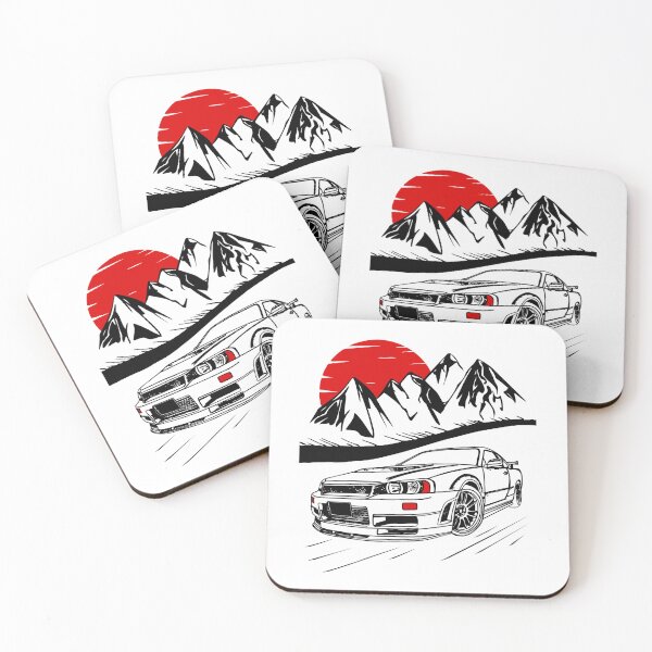 Artikelvorschau, Oldtimer-Oldtimer mit Sonnenuntergang, cooles Design entworfen und verkauft von MoSaid.