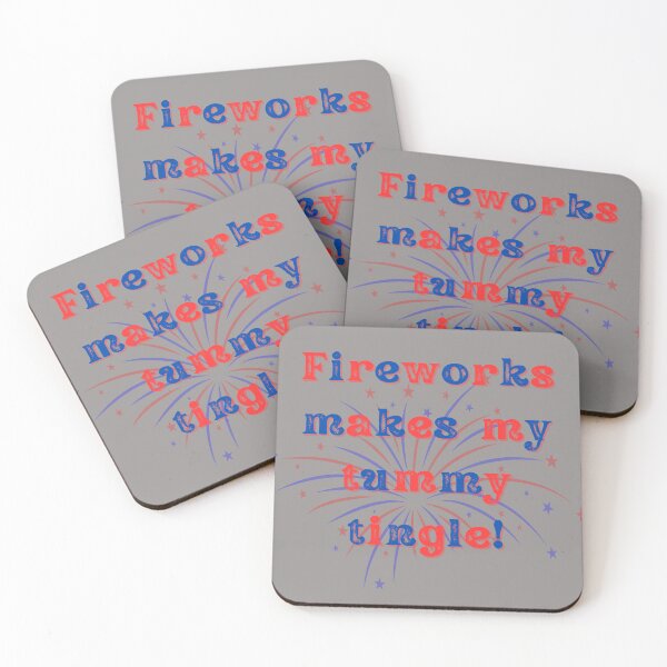 Item preview, Fireworks makes my tummy tingle!  designed and sold by WhatThePublicWa.