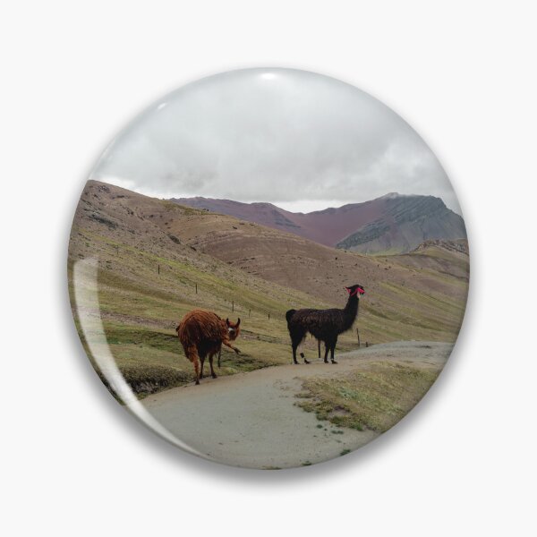 Item preview, llamas at rainbow mountain, peru designed and sold by Adi M.