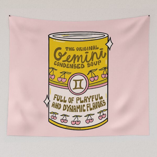 Item preview, Gemini Soup designed and sold by doodlebymeg.