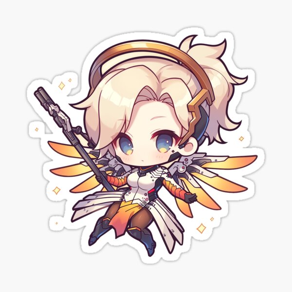 Item preview, Mercy Chibi designed and sold by Magical-Artz.