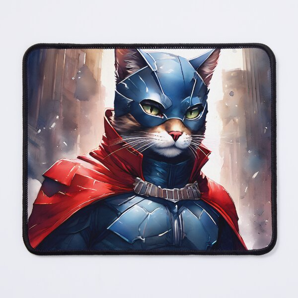 Item preview, Super hero cat designed and sold by Jambonfromage.