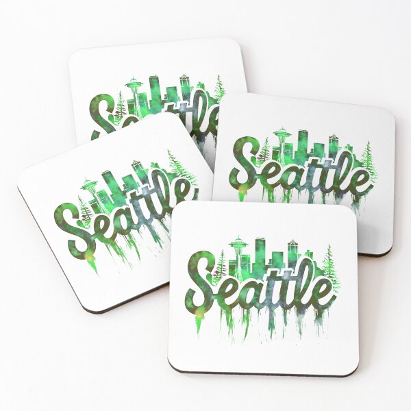 Item preview, Seattle Skyline designed and sold by Chawnson.