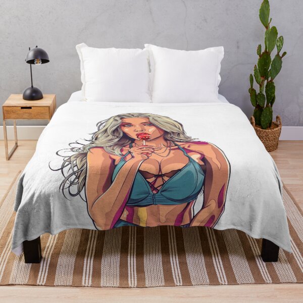 Item preview, Girl With Lollipop designed and sold by NicolasGlowArt.