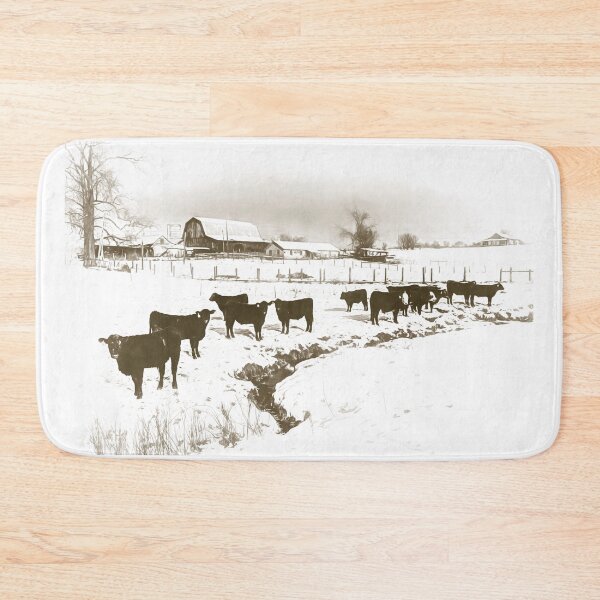 Item preview, Snowy Gathering BW designed and sold by Jim Love.