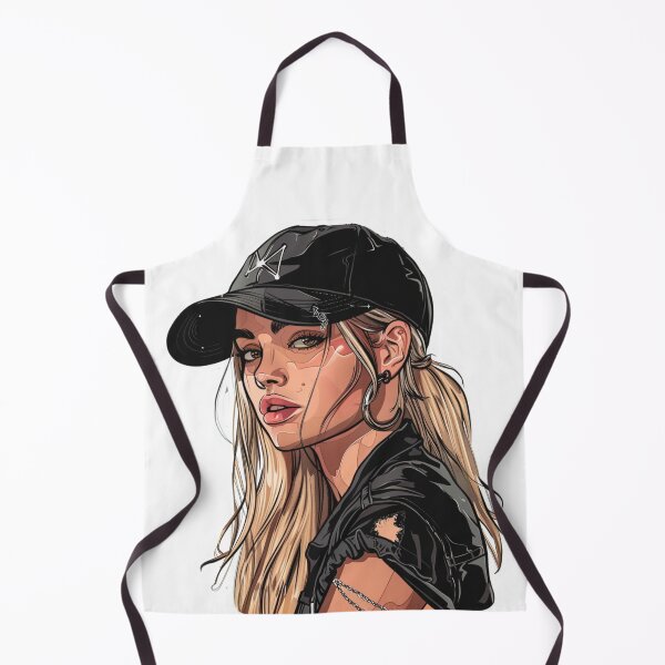Item preview, Girl In Black Hat designed and sold by NicolasGlowArt.