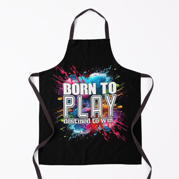 Item preview, BORN TO PLAY, DESTINED TO WIN designed and sold by arteseestampas.