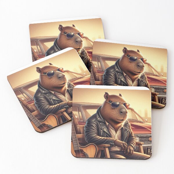 Item preview, Cool Capybara designed and sold by ChesssesShop.