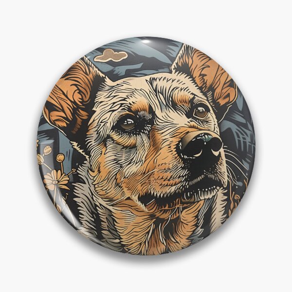 Item preview, Cattle Dog in the Field designed and sold by wyntera.