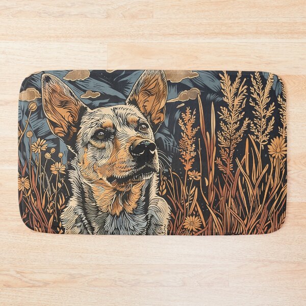 Item preview, Cattle Dog in the Field designed and sold by wyntera.