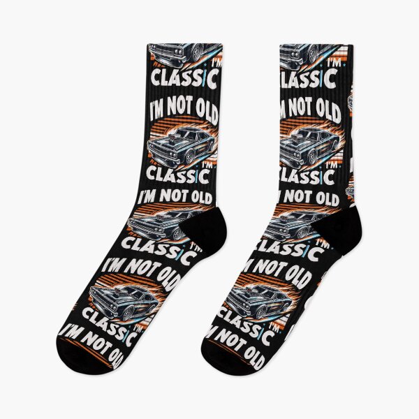 Item preview, I'm Not Old I'm Classic, funny speedy car graphic  designed and sold by Coollzone.