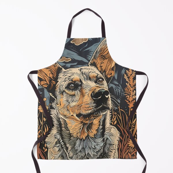 Item preview, Cattle Dog in the Field designed and sold by wyntera.