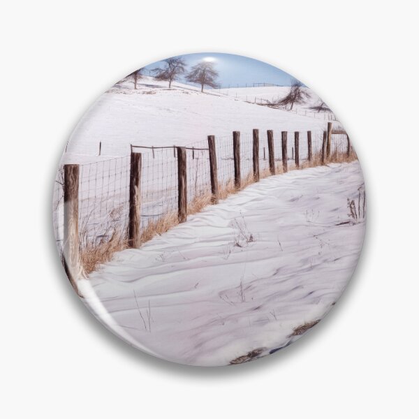 Item preview, Winter Fence Line designed and sold by Jim Love.