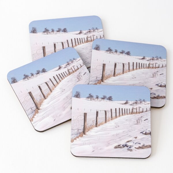 Item preview, Winter Fence Line designed and sold by Jim Love.