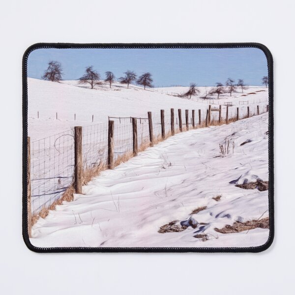 Item preview, Winter Fence Line designed and sold by Jim Love.