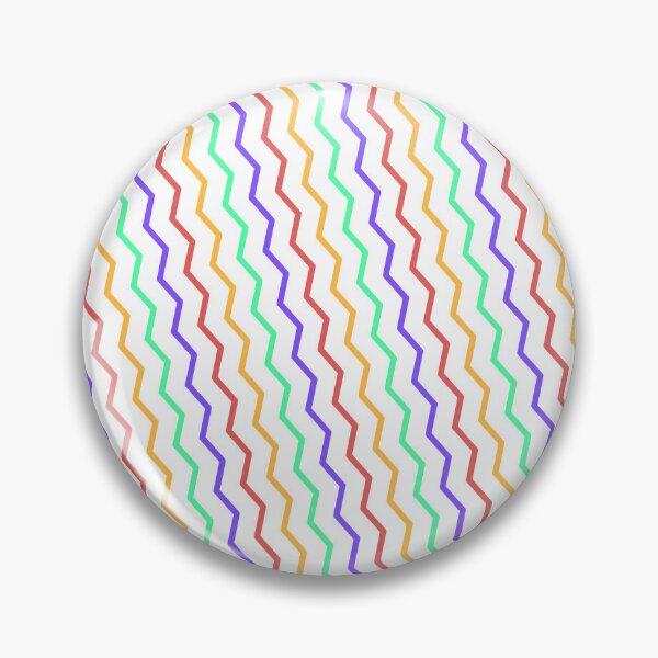 Item preview, Rainbow Crazy Series Parallel Diagonal Waves White LBGT designed and sold by Alchemy-A-La-G.