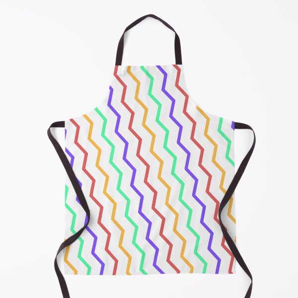 Item preview, Rainbow Crazy Series Parallel Diagonal Waves White LBGT designed and sold by Alchemy-A-La-G.
