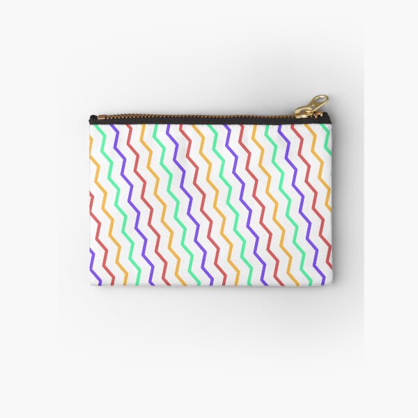Item preview, Rainbow Crazy Series Parallel Diagonal Waves White LBGT designed and sold by Alchemy-A-La-G.