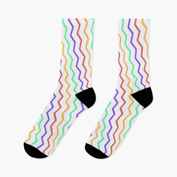 Item preview, Rainbow Crazy Series Parallel Diagonal Waves White LBGT designed and sold by Alchemy-A-La-G.