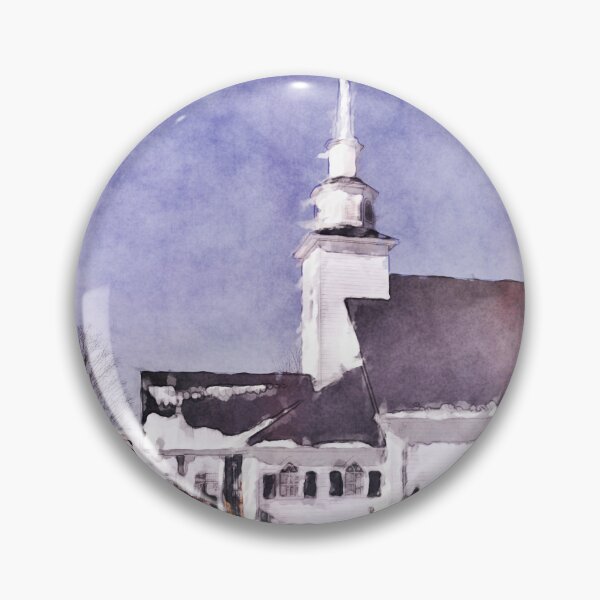 Item preview, Grosses Creek Baptist Church In Winter designed and sold by Jim Love.