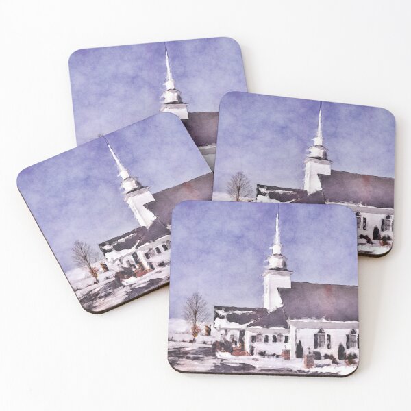 Item preview, Grosses Creek Baptist Church In Winter designed and sold by Jim Love.
