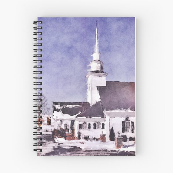 Item preview, Grosses Creek Baptist Church In Winter designed and sold by Jim Love.