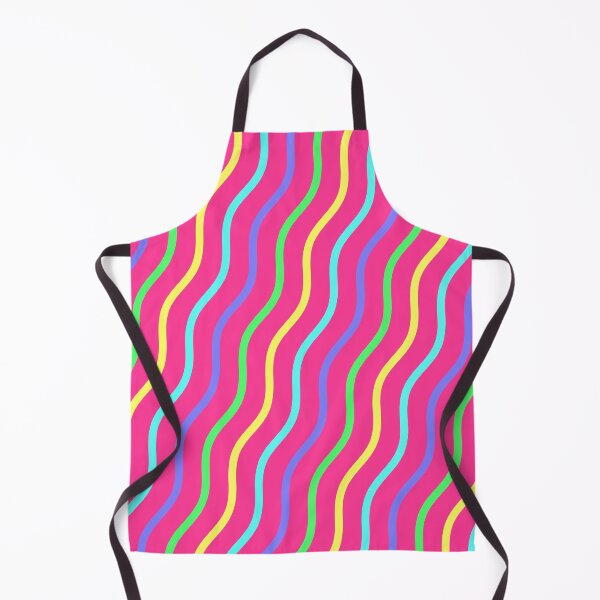 Item preview, Rainbow Crazy Series Parallel Diagonal Waves Hot-Pink LBGT designed and sold by Alchemy-A-La-G.