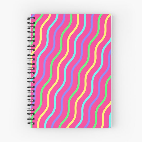 Item preview, Rainbow Crazy Series Parallel Diagonal Waves Hot-Pink LBGT designed and sold by Alchemy-A-La-G.