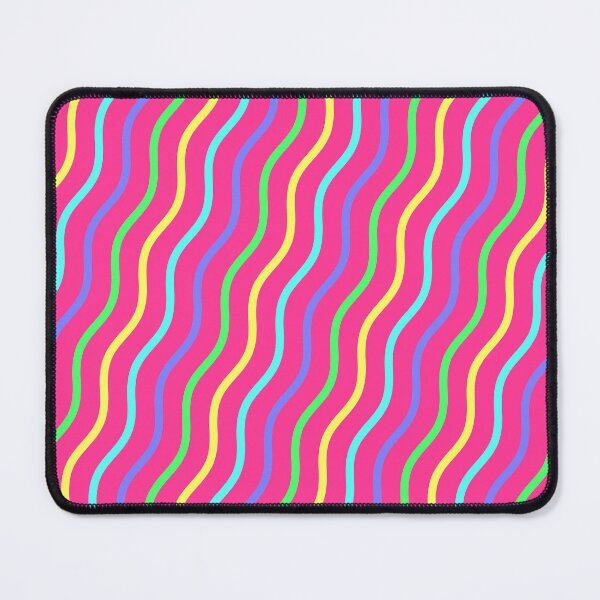 Item preview, Rainbow Crazy Series Parallel Diagonal Waves Hot-Pink LBGT designed and sold by Alchemy-A-La-G.