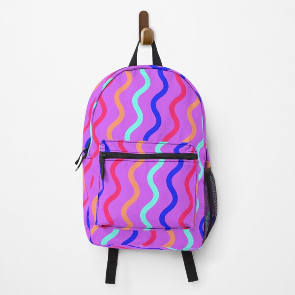 Item preview, Rainbow Crazy Series Swirl Waves Passion Purple LBGT designed and sold by Alchemy-A-La-G.