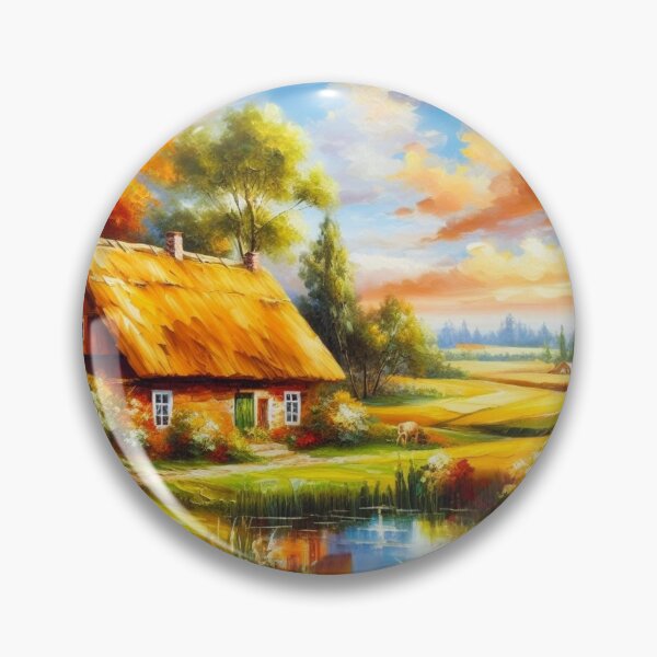 Aperçu de l'œuvre Peinture d'art rural créée et vendue par ZeusGallery.