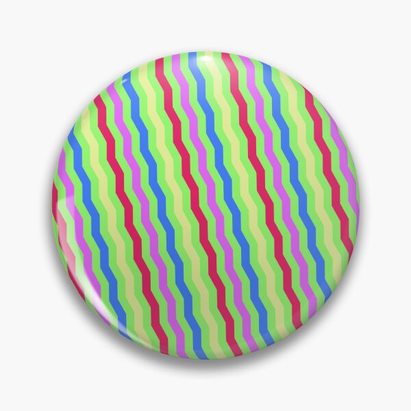 Item preview, Rainbow Crazy Series Jagged Waves Green Goddess LBGT designed and sold by Alchemy-A-La-G.