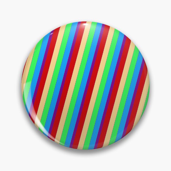Item preview, Rainbow Crazy Series Parallel Diagonal Line Stripes LBGT designed and sold by Alchemy-A-La-G.