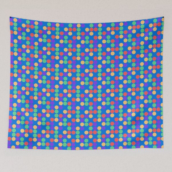 Item preview, Rainbow Crazy Series Spotty Dotty Dots Azure LBGT designed and sold by Alchemy-A-La-G.