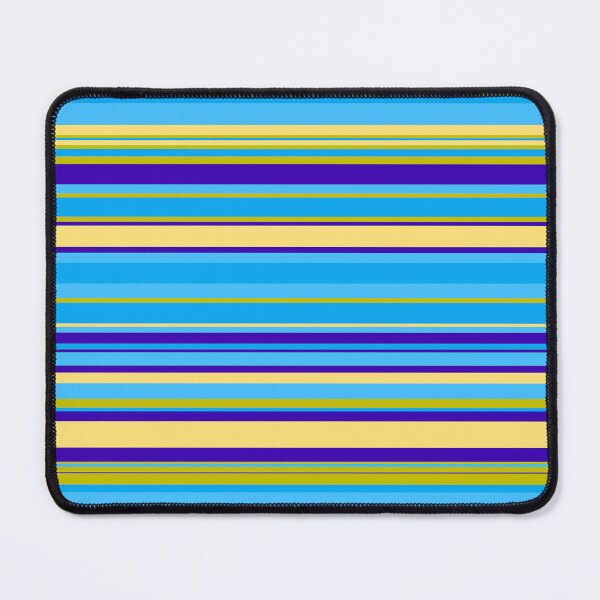 Item preview, Cool & Gold Horizontal Stripes Forever Seamless Purple Pattern designed and sold by Alchemy-A-La-G.