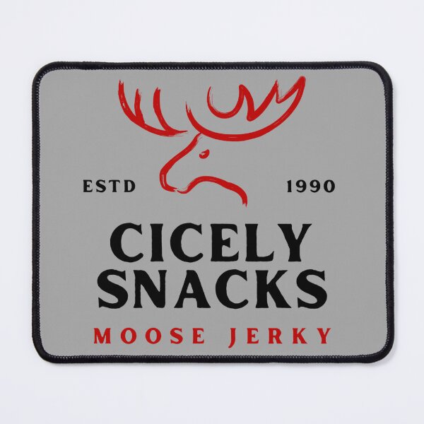 Item preview, Cicely Snacks Moose Jerky The Brick Northern Exposure Cicely Alaska designed and sold by SonnyBoyDesigns.