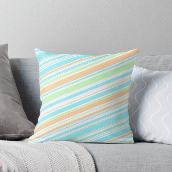 Item preview, Cool Summer Series Diagonal Stripes Forever Seamless Pattern designed and sold by Alchemy-A-La-G.