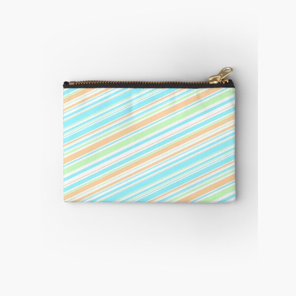 Item preview, Cool Summer Series Diagonal Stripes Forever Seamless Pattern designed and sold by Alchemy-A-La-G.